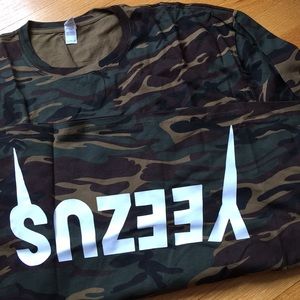 Camo Yeezus T-Shirt